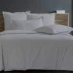 Housse de Couette uni gris perle
