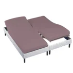 Drap housse coton percale 80 fils duo 2x80x200 – Image 14