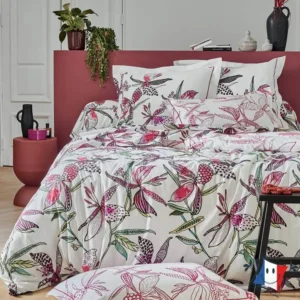 housse de couette coton fleuri penelope