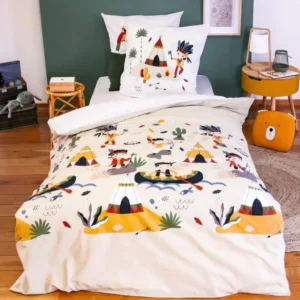 housse de couette enfant coton Pirate