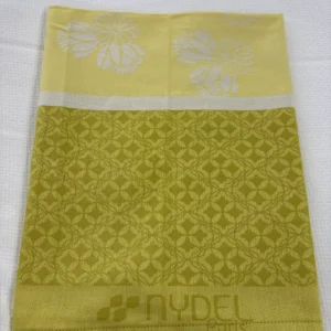 Torchon fleuri zeste Nydel