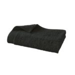 Linge_de_bain_uni_anthracite_serviette_invite 600 gr